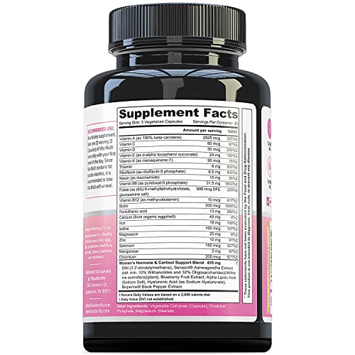 Vitauthority DIM-indole ingredient highlights potential hormonal balance in daily use.