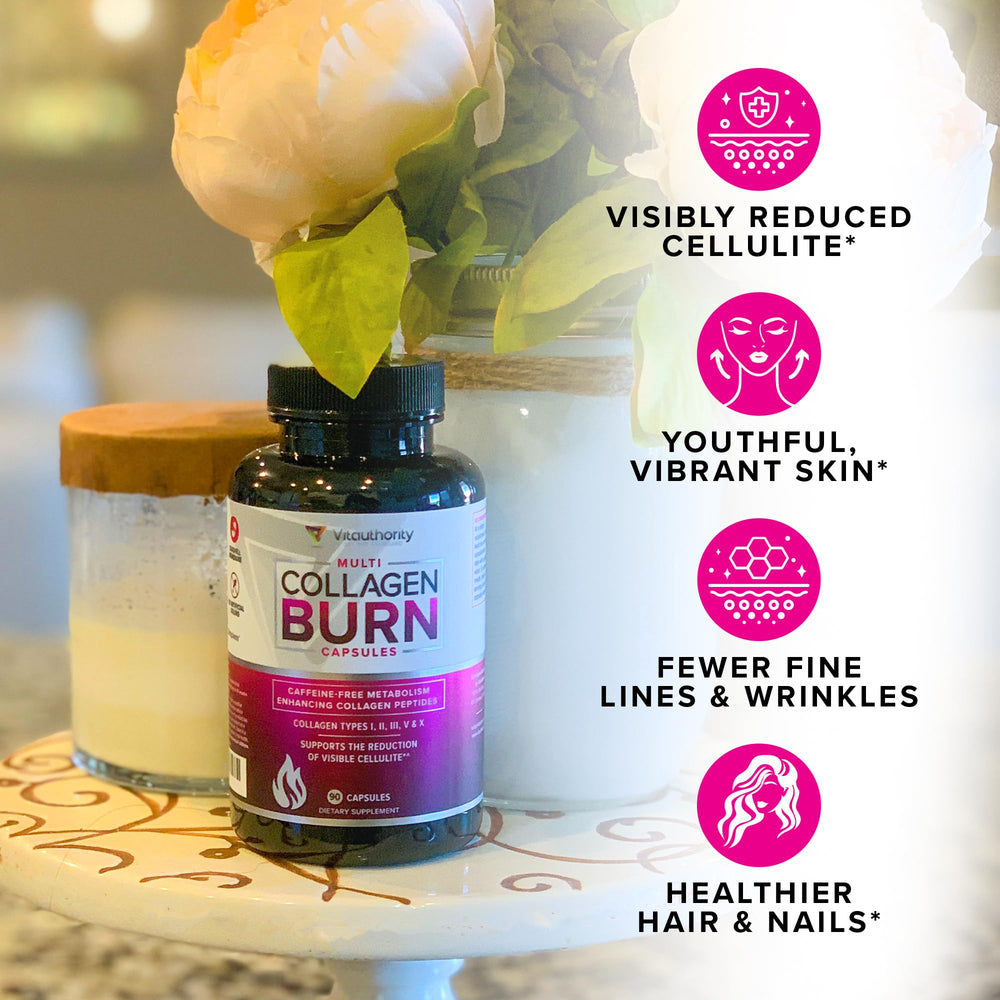 Vitauthority SOD B Dimpless bottle illustrating cellulite-focused support.