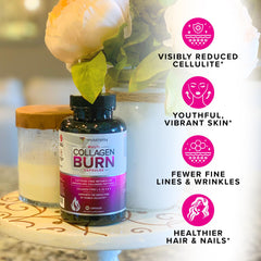 Vitauthority SOD B Dimpless bottle illustrating cellulite-focused support.