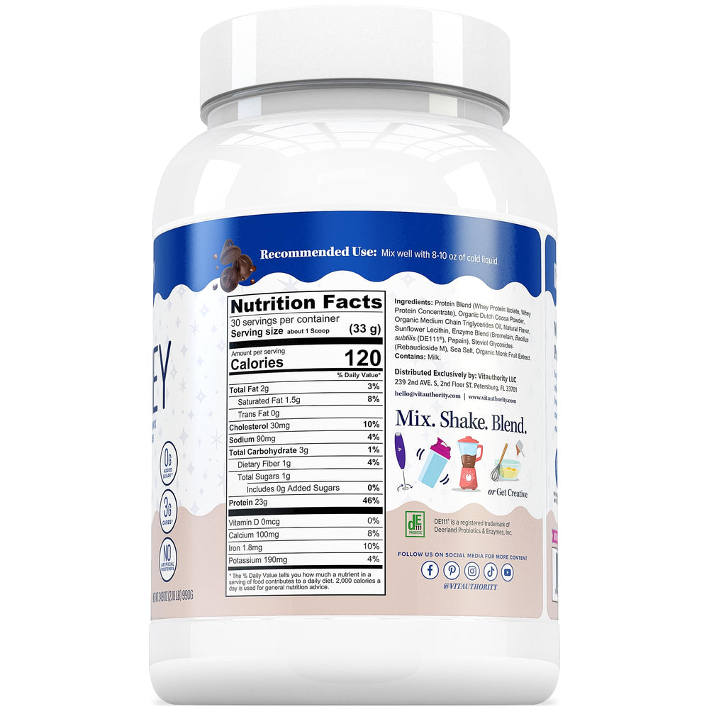 Gym scene with Vitauthority post-workout serving shows recovery-friendly option