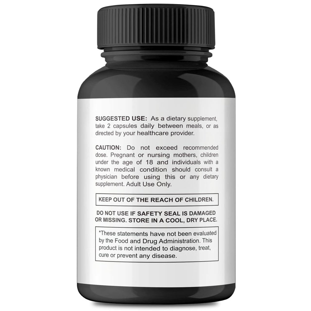 Close-up of Vitavault M.E.N Balance Pro capsules showing smooth texture