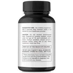 Close-up of Vitavault M.E.N Balance Pro capsules showing smooth texture