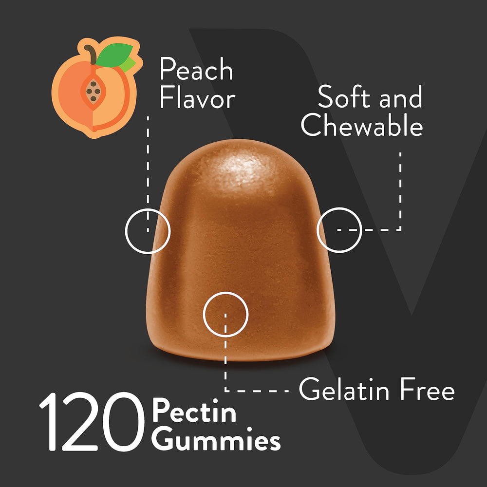 Viteey label highlighting vegan, non-GMO, and gluten-free ingredients.