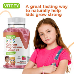 Viteey Kids Calcium Gummies family mealtime image emphasizing daily routine.