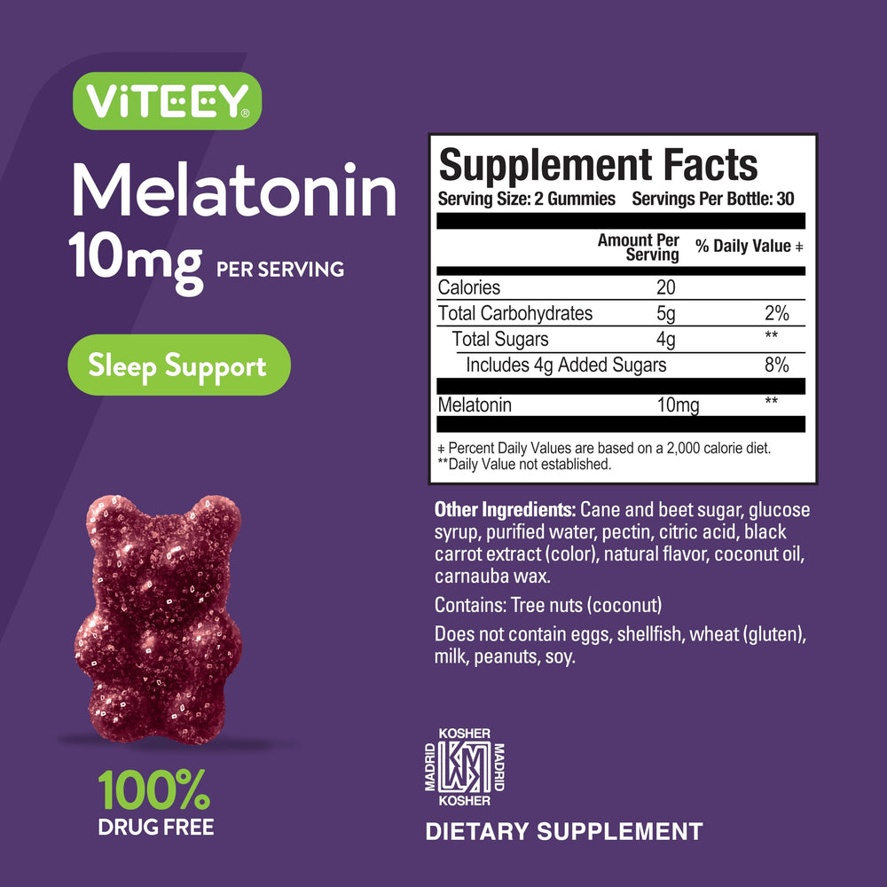 Ingredient label notes vegan, non-GMO, gluten-free attributes.