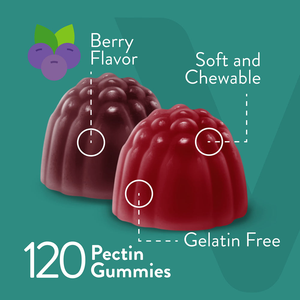 Viteey Probiotic Gummies 120-count bottle for long-term digestive support.