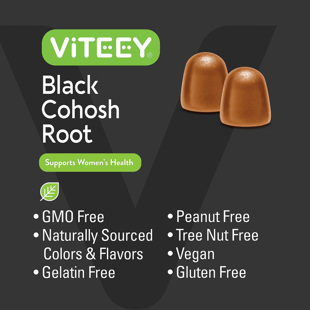 Raspberry flavored gummies from Viteey for easy daily use.