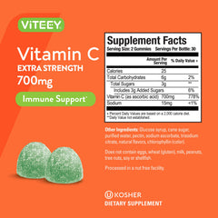 Viteey vegan, non-GMO, gelatin-free gummies for a clean supplement routine.