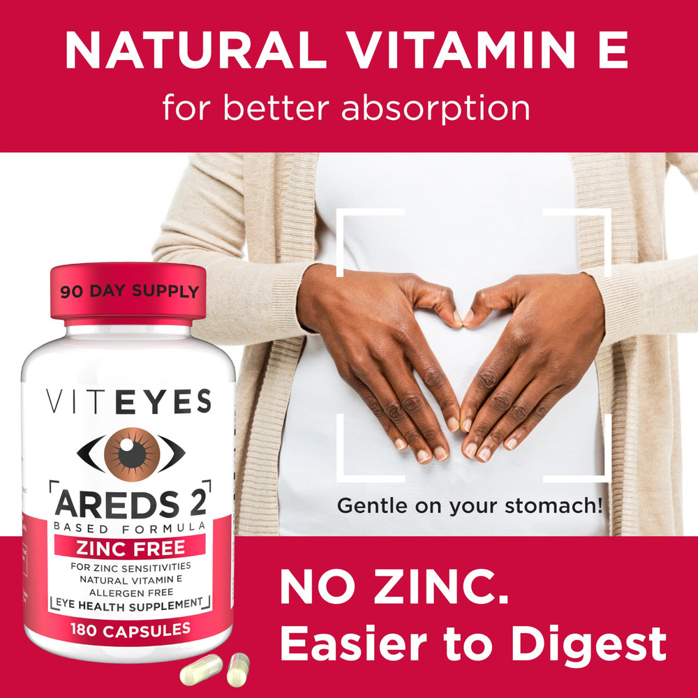 Viteyes AREDS-2 pill dish showing convenient daily intake.