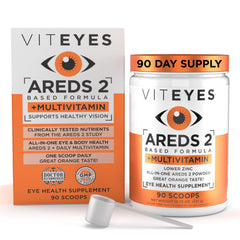 Viteyes AREDS 2 powder tub for daily eye health support