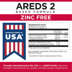 Viteyes made-in-usa label indicating quality manufacturing.