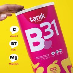 Vithani B31 nutrition panel highlighting protein and minerals.