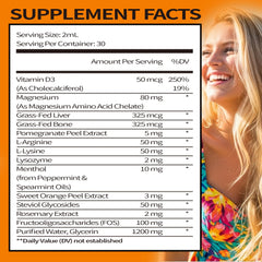 Daily routine visuals with VitaLumina Gum Restore Drops imply improved gum comfort and confidence after meals.