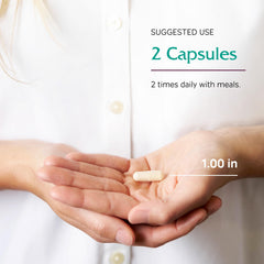 Vitanica FemTeen Symmetry bottle open, capsules ready for daily use.