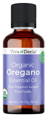 Viva Doria Oregano Oil bottle, pure and potent for aromatherapy and cooking