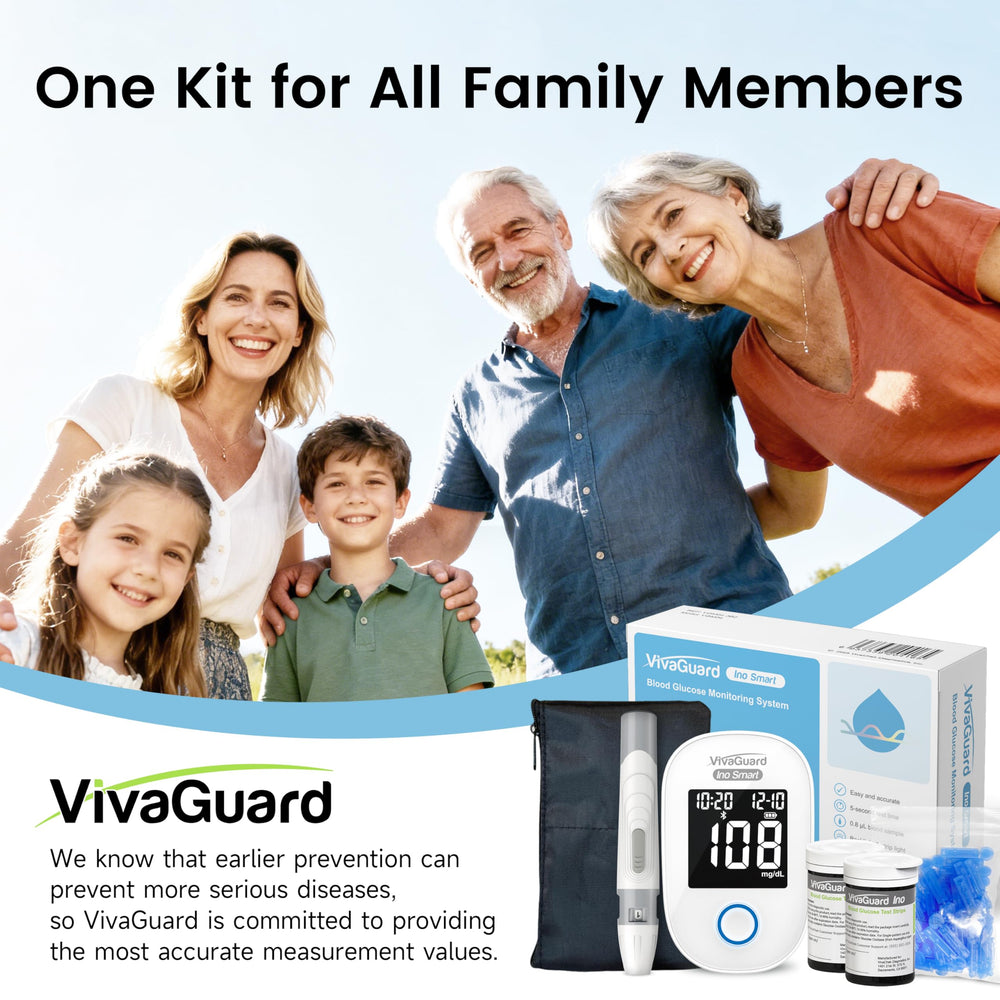 VivaGuard Ino carrying case keeps supplies organized while traveling.