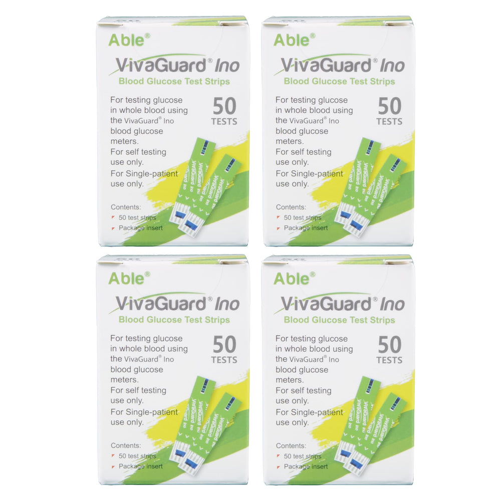VivaGuard Ino test strips pack for reliable home glucose monitoring