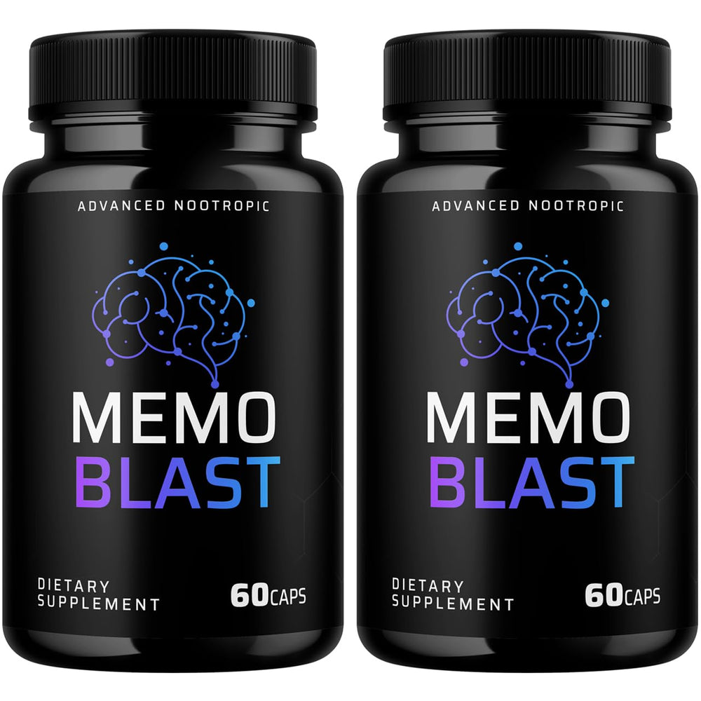 VIVALIS Memo Blast bottle front showing premium packaging for everyday wellness