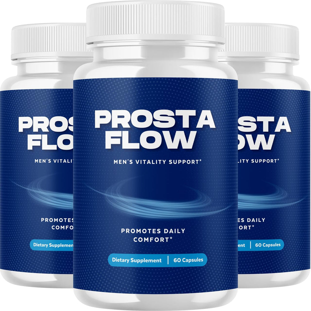 VIVALIS ProstaFlow 3-pack bottle front for daily wellness support