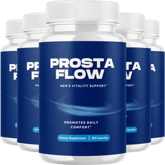 VIVALIS ProstaFlow bottle front view for daily urinary comfort and prostate wellness.