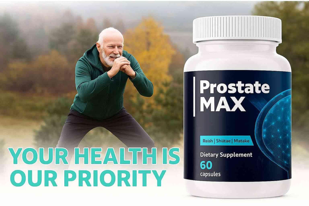 VIVALIS ProstateMax packaging and bottle highlight full-spectrum blend