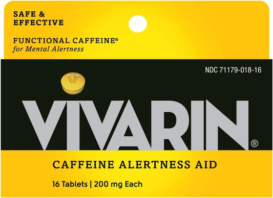 Vivarin packets front view for reliable daytime energy.