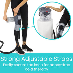 Vive knee pad reusable design for long-term use.