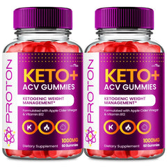 VIVE MD Proton Keto ACV gummies bottle front for weight management support
