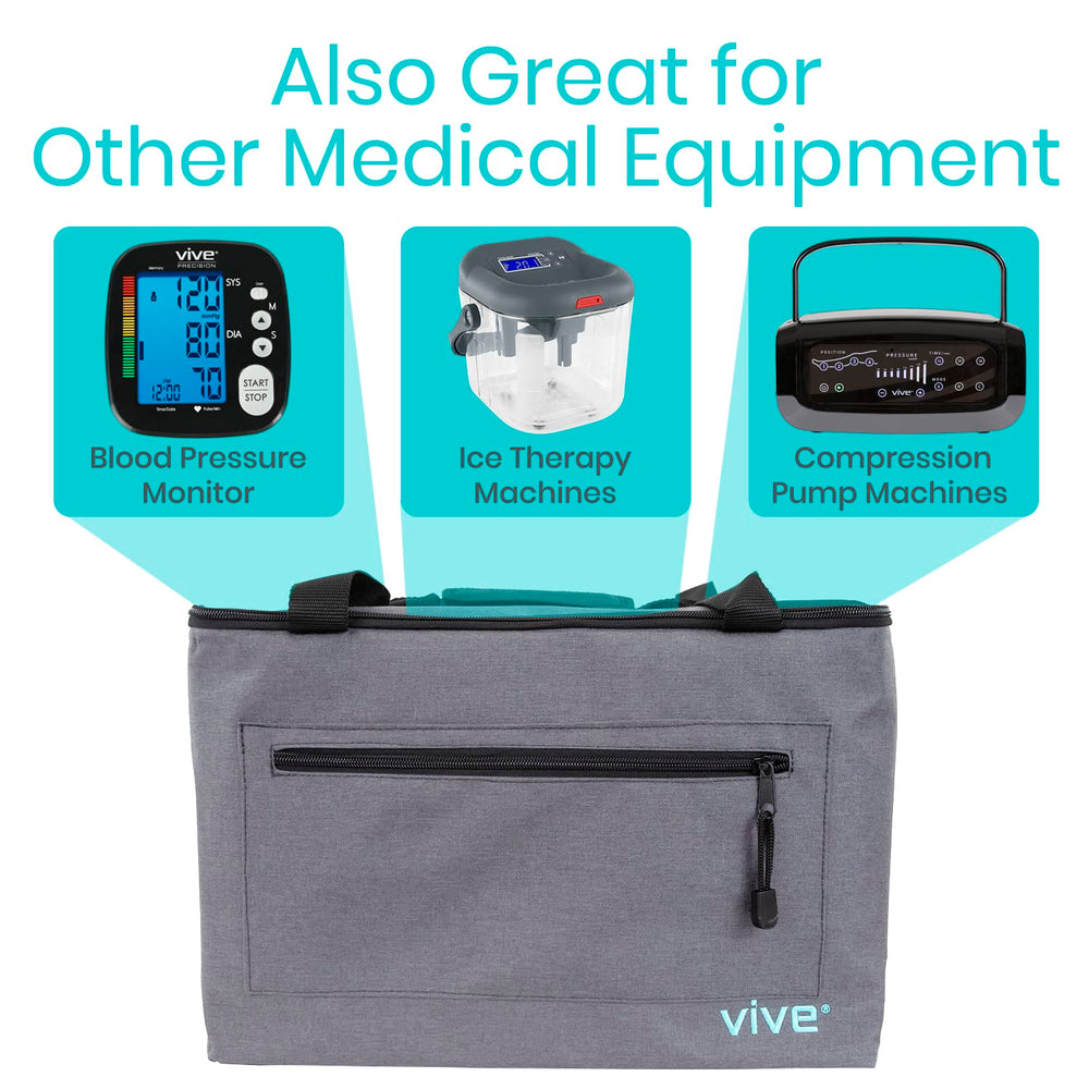 Vive travel bag dual handles provide comfortable lifting