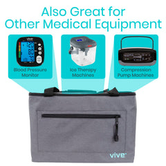 Vive travel bag dual handles provide comfortable lifting