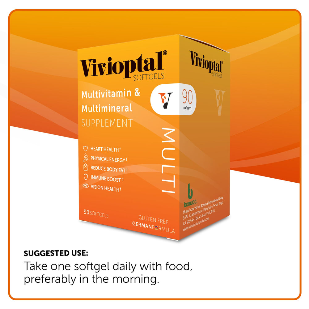 Vivioptal Multi glass of water for daily use.