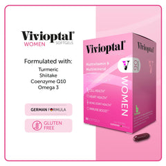 German formulation behind Vivioptal Women multivitamin for quality