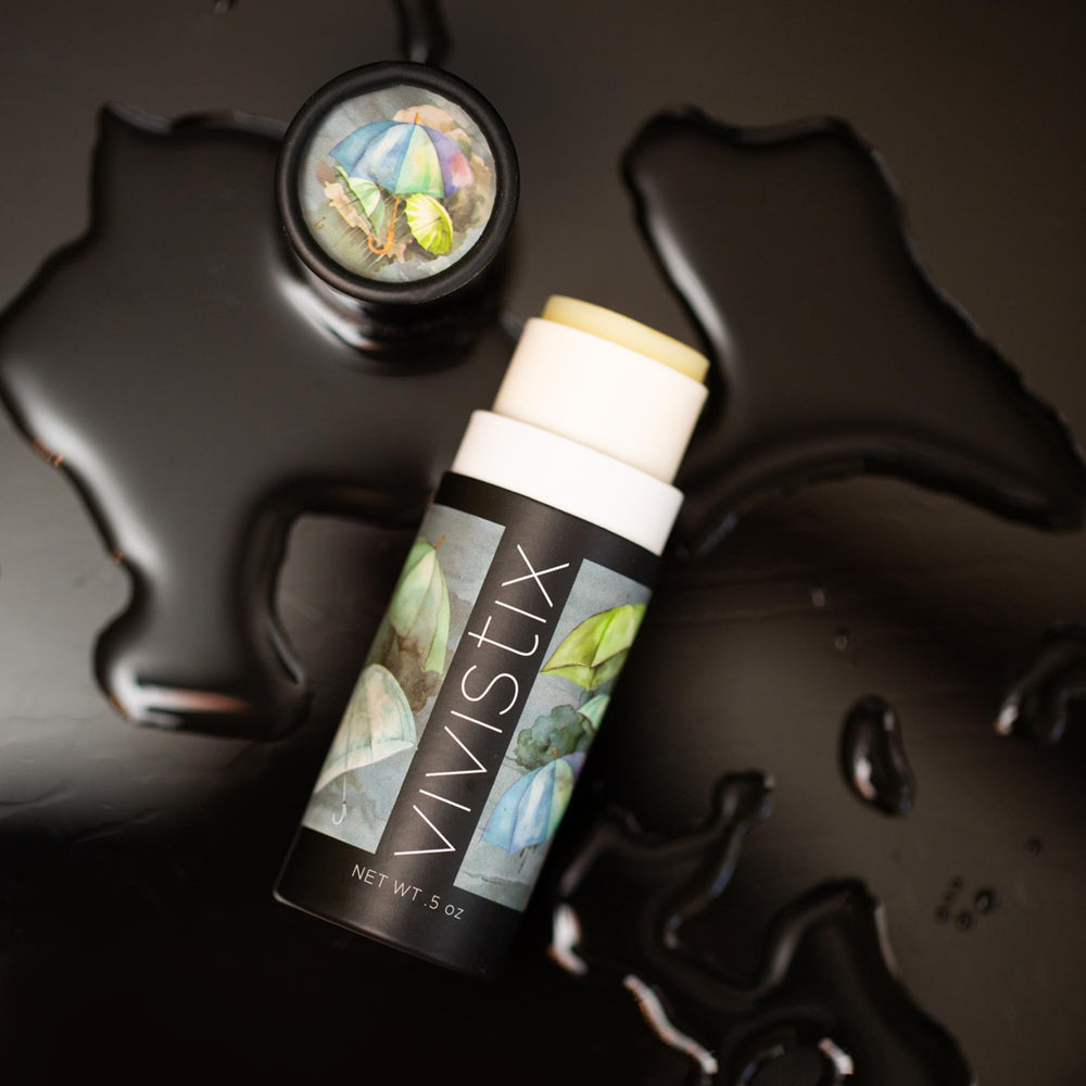 Vivistix travel-friendly stick keeps scent secure during transit.