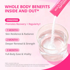 VIVI Youth daily routine with unflavored collagen powder