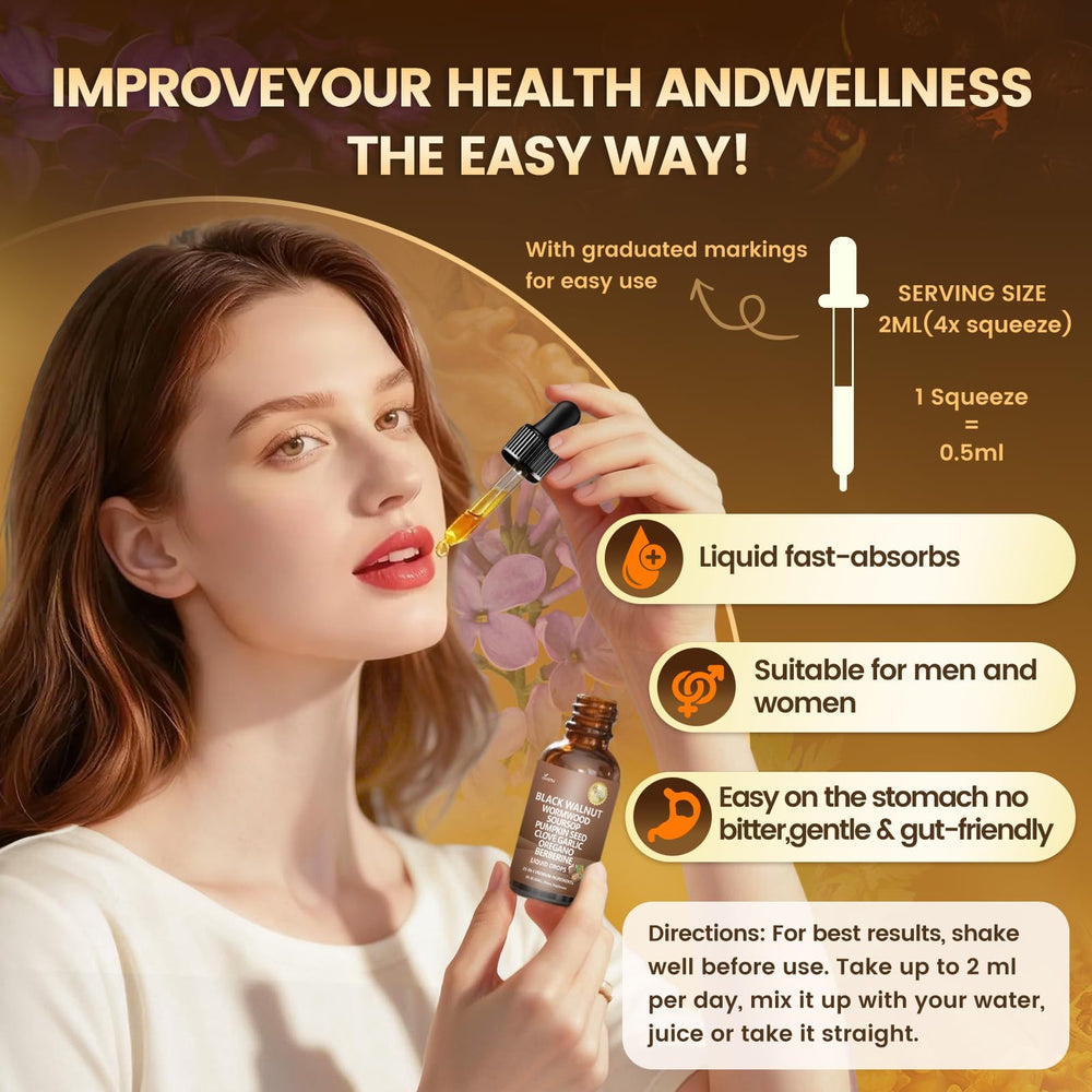 VivoNu daily-drops serving image indicates simple 2 mL daily routine.