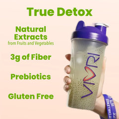 VIVRI CleanseMe ingredients-fruit-extracts highlights natural nutrients fueling daily wellness.
