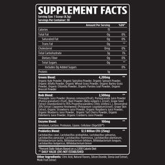 VMI Sports Greens + Reds tub with scoop, convenient daily greens and reds mix.