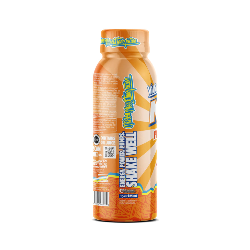 Pink Lemonade flavor image suggests refreshing energy before training.