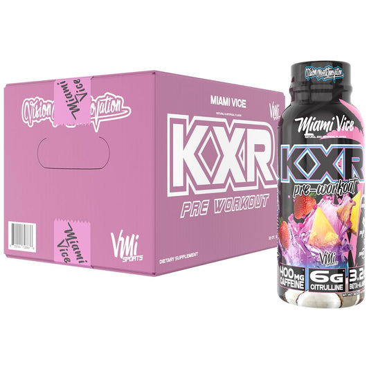 VMI Sports KXR Miami Vice bottle for high-intensity workouts.