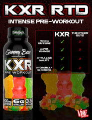 VMI Sports KXR patriot pop bottle front, high stimulant formula for training.