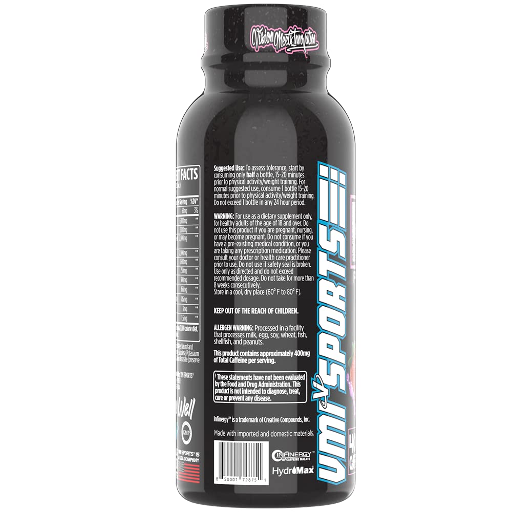 Ready-to-drink packaging from VMI Sports KXR for on-the-go workouts.