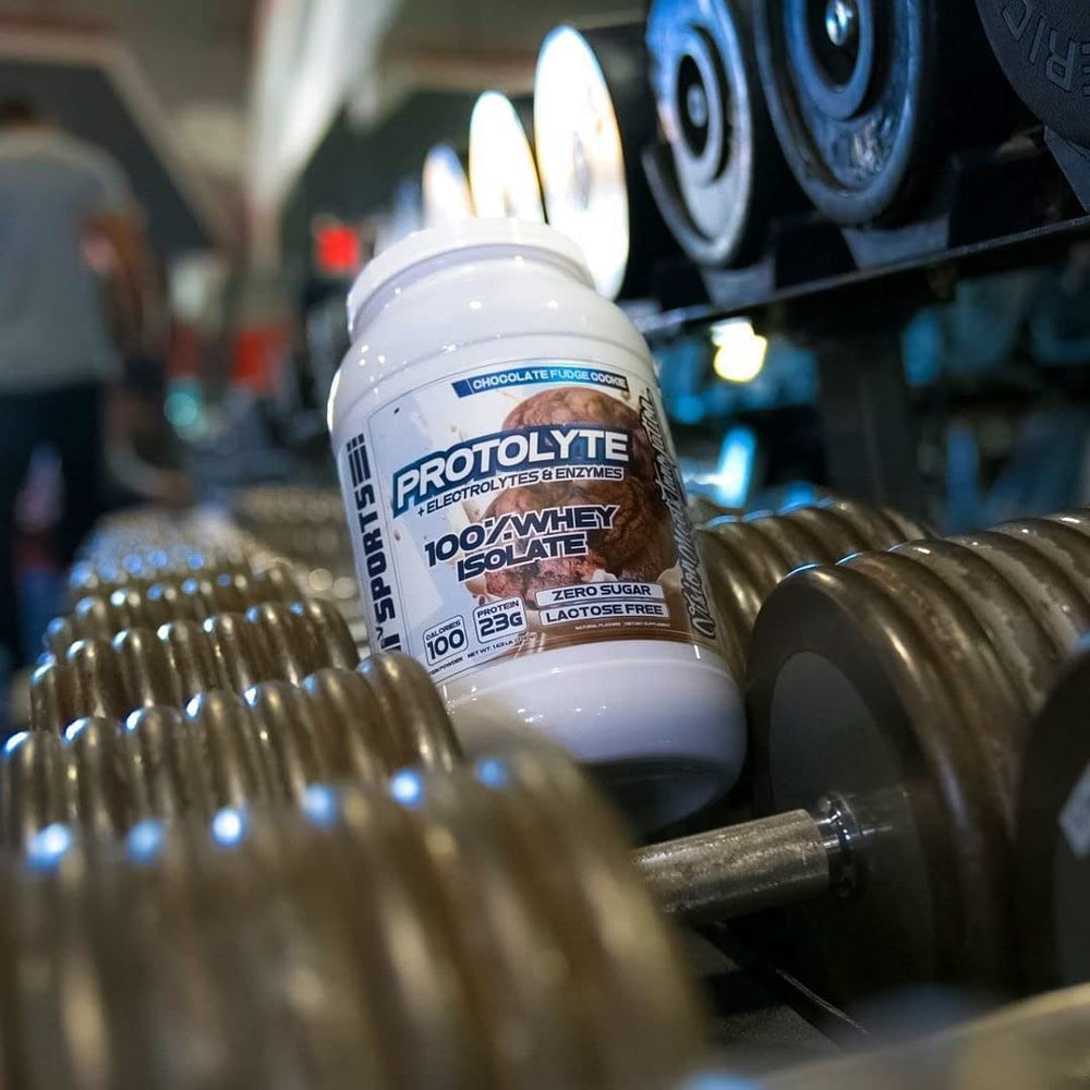 Post-workout ProtoLyte shake shown as a recovery option