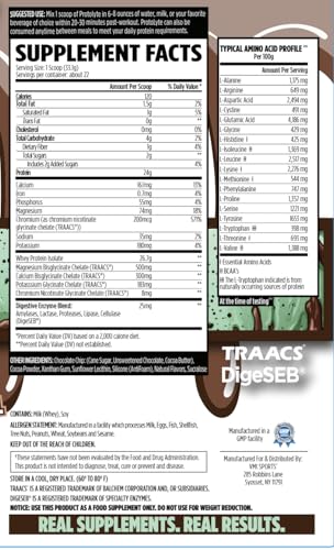 VMI Sports Protolyte mint chocolate cup showcases flavor and texture.