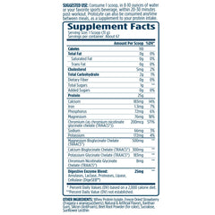 VMI Sports ProtoLyte scoop with strawberry flavor for post-workout fueling.