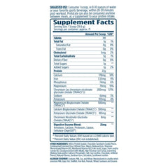 ProtoLyte whey isolate powder scoop showing 25 g protein per serving