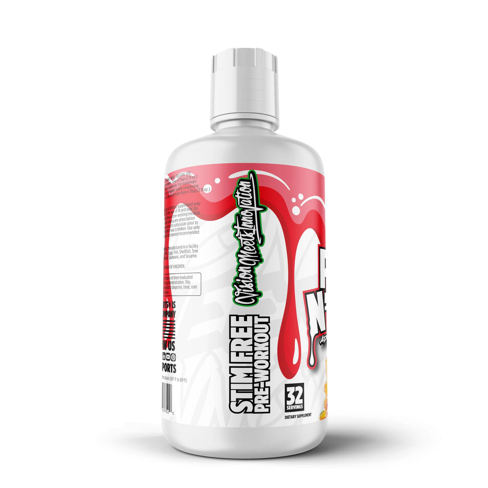 VMI Sports Pump N Flow Blue Shark flavor liquid close-up