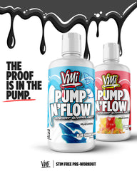 USA-made badge on packaging for VMI Sports Pump N Flow.