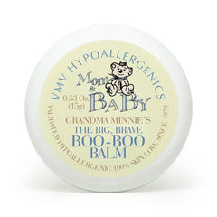 VMV Boo-Boo Balm jar close-up for sensitive skin care