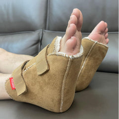 Vogona Fuzzy Heel Protector anti-bedsore padding helps protect the heel area