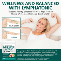 VOGSIG Lymphatic Drainage clean label vegan promise on packaging.